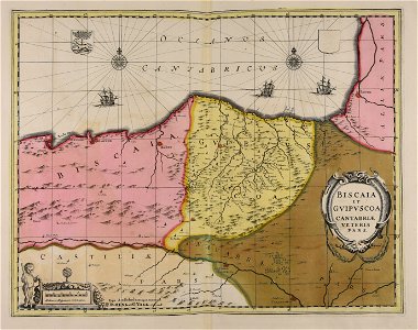 Biscaia et Guipuscoa Cantabriae veteris pars - CBT 5880462