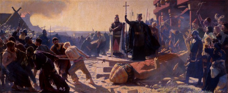 Bishop Absalon topples the god Svantevit at Arkona (full)