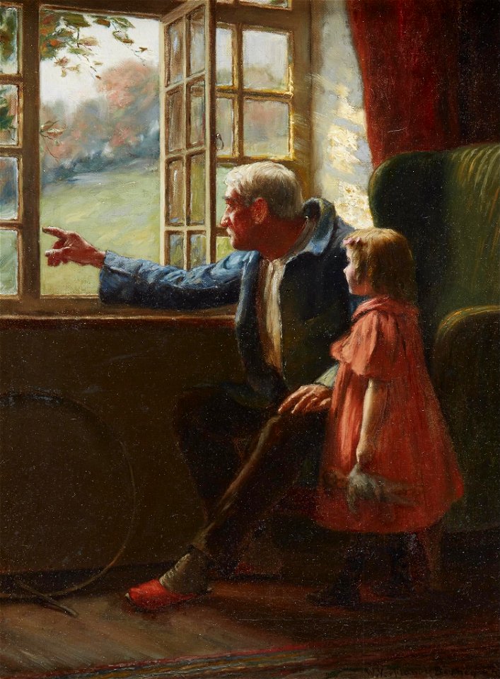A Break from Child's Play by William Verplanck Birney