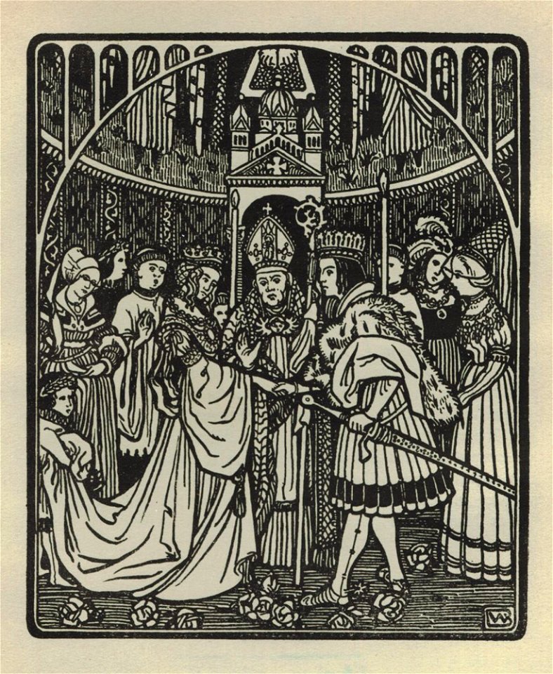 Bishop, king and queen