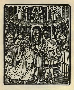 Bishop, king and queen