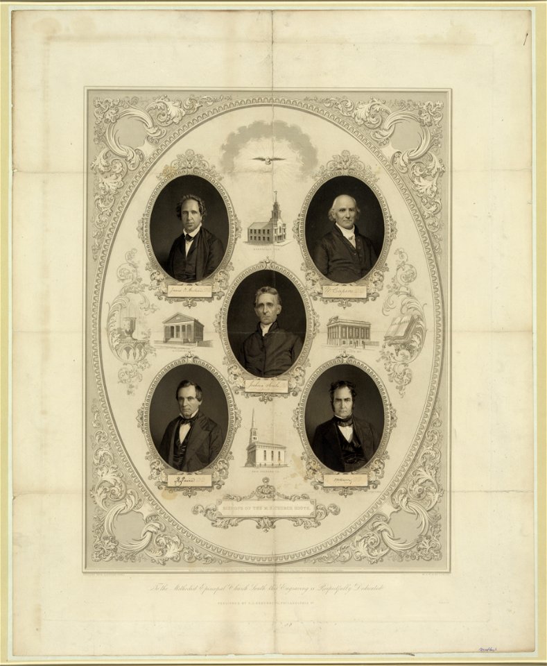 Bishops of the M.E. Church south LCCN2004670319