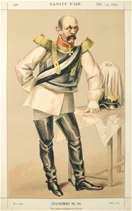 Otto von Bismarck, Vanity Fair, 1870-10-15