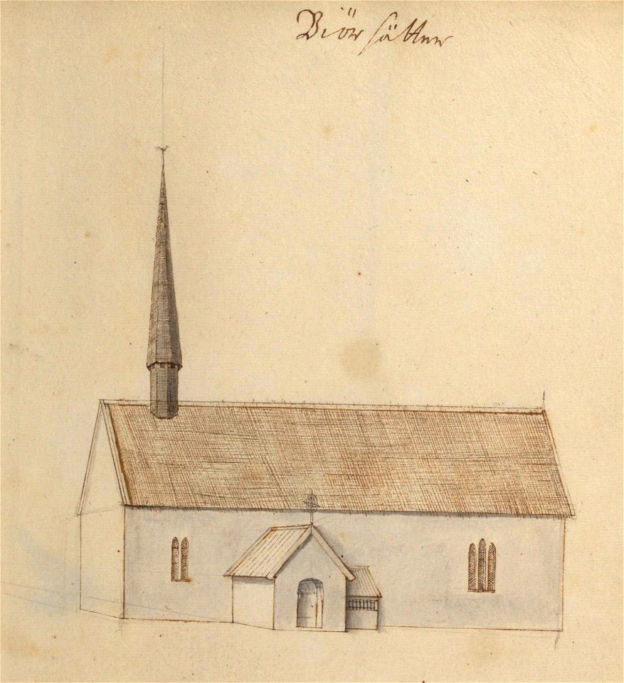 Björsäters kyrka, Skara stift - Peringskiöld
