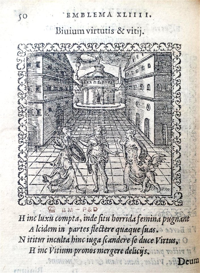 Bivium virtutis & vitii (BM 1972,U.11.44)