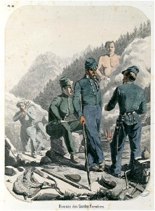 Bivouac des Gardes Forestiers - Fonds Ancely - B315556101 A DAGUZAN 011