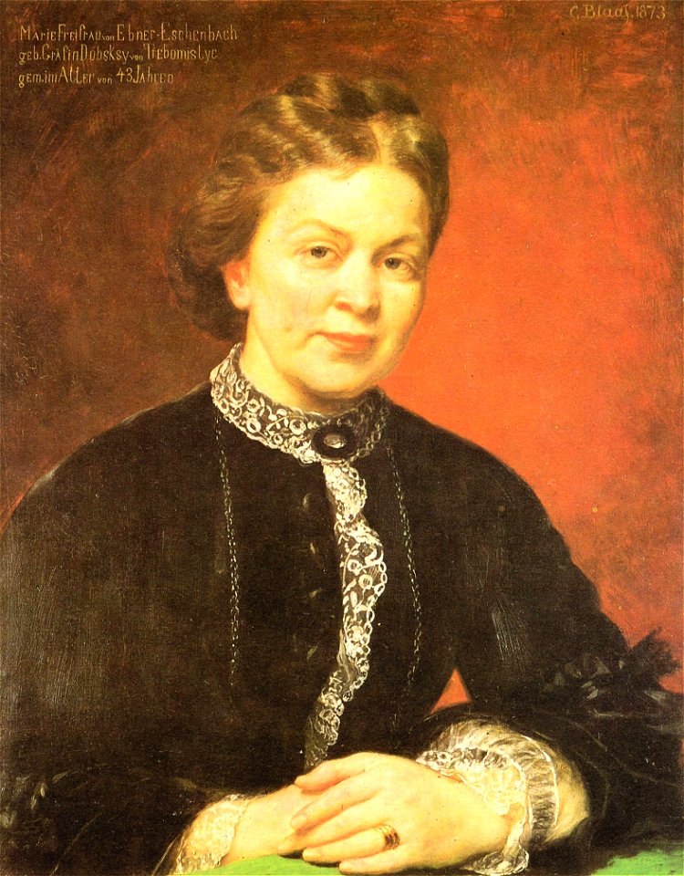 Blaas – Marie von Ebner-Eschenbach