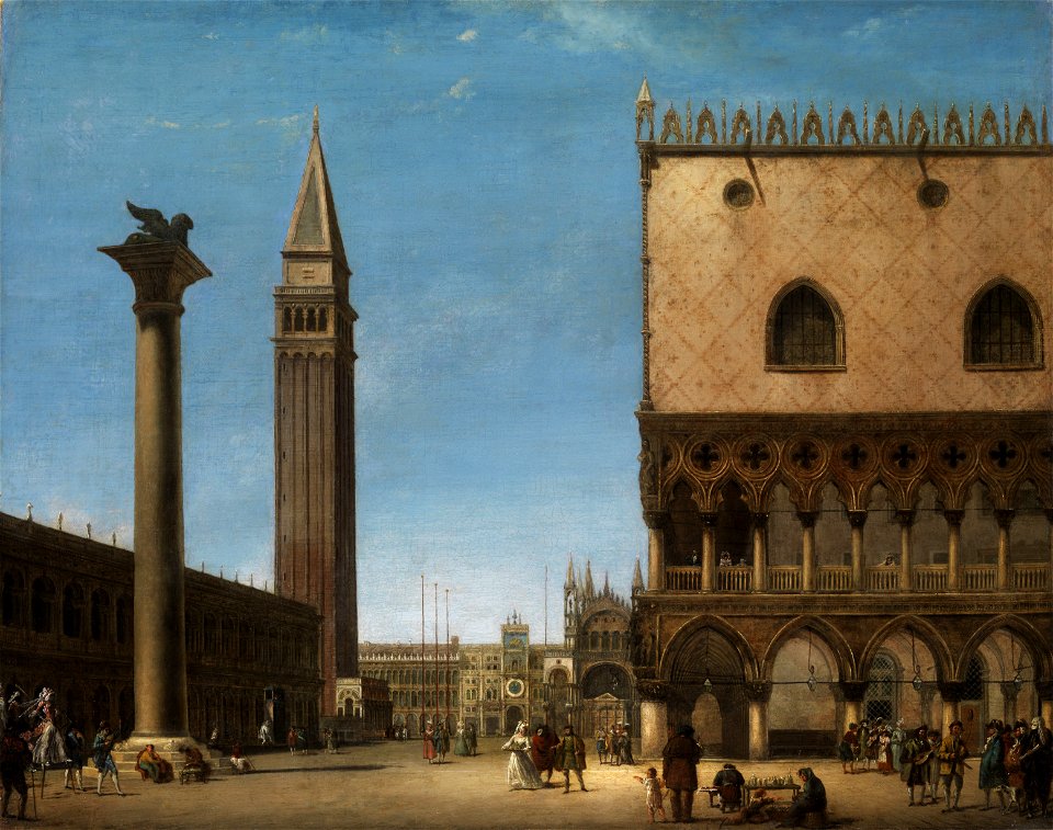 Giuseppe Bernardino Bison Piazza San Marco