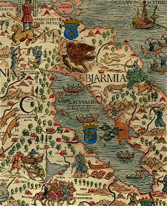 Bjarmaland,Carta Marina