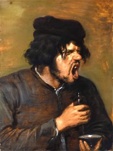 Bitter draught, by Adriaen Brouwer