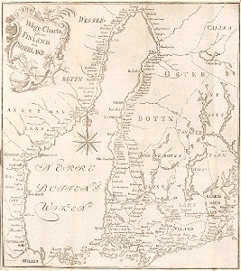 Biurmans vägvisare 1742 karta 2