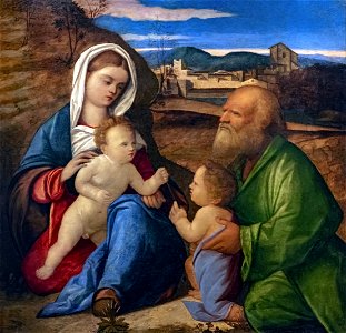 Ca' Rezzonico - Sacra Famiglia con San Giovannino (Inv.17) - Pietro degli Ingannati
