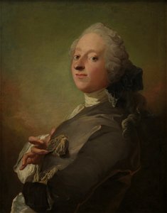 C.G. Pilo - Portræt af kgl. hofapoteker Johann Gottfried Becker - KMS3712 - Statens Museum for Kunst