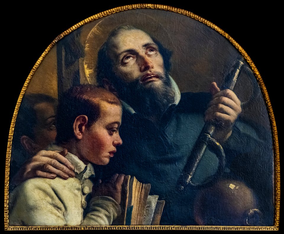 Ca' Rezzonico - Cappella di Zianigo - San Girolamo Miani - Giandomenico Tiepolo