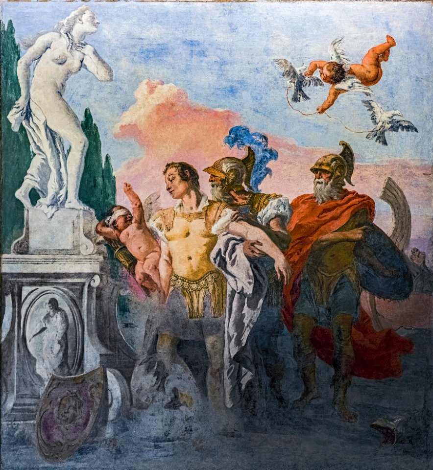 Ca' Rezzonico - Rinaldo lasciando il giardino d'Armida c.1770 - Giandomenico Tiepolo