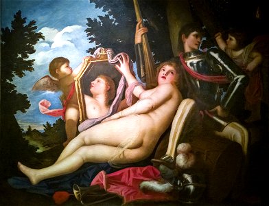 Ca' Rezzonico - Venere e Marte e due amorini (Inv. 045) - Alessandro Varotari