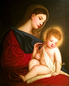 Ca' Rezzonico - Madonna col Bambino e farfalla (Inv.38) - Alessandro Varotari