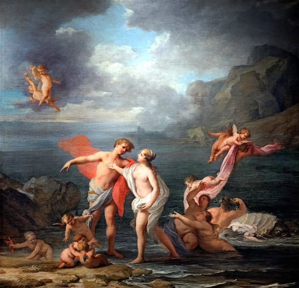 Ca' Rezzonico - Venere e Adone con le Nereidi (Inv.125) - Jacopo Amigoni