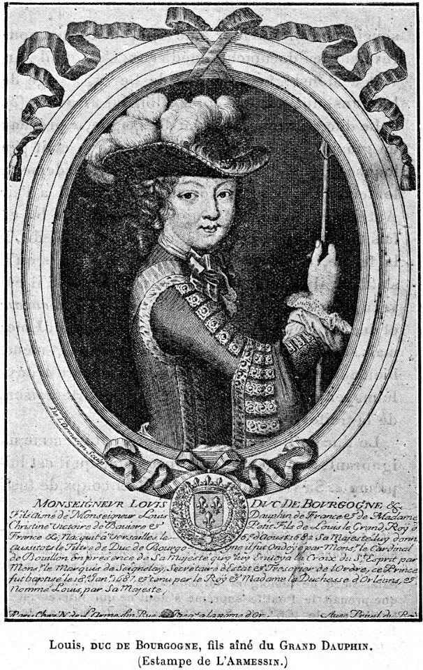 Cabanès, Éducation de Princes027 Louis, duc de Bourgogne, fils ainé du Grand Dauphin