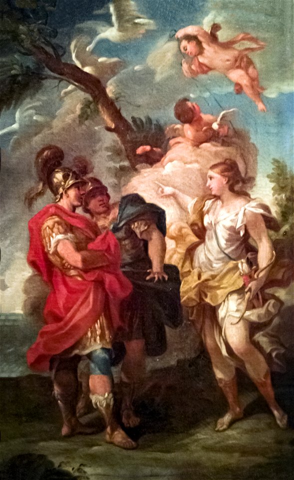 Ca' Rezzonico - Venere appare ad Enea ed Acate (Inv.267) - Antonio Balestra