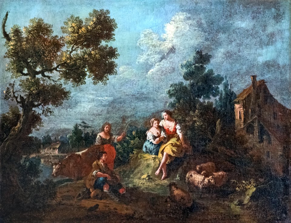Ca' Rezzonico - Paesaggio - Giuseppe Zais