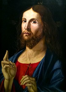 Ca' Rezzonico - Redendore benedicente (Inv.1) - Alvise Vivarini