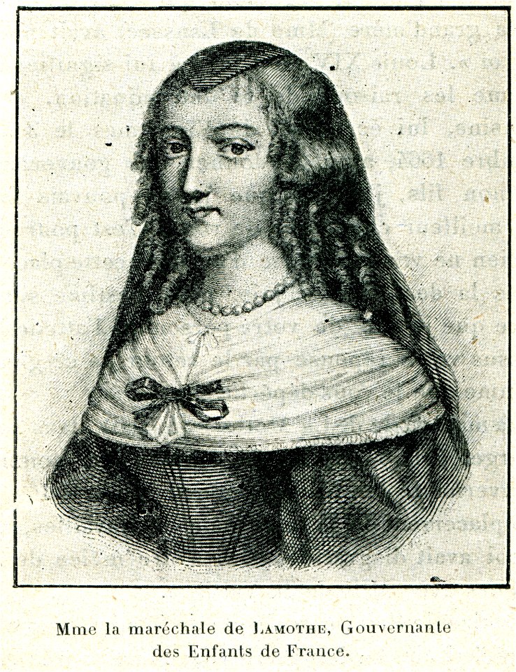 Cabanès, Éducation de Princes004 Mme la maréchale de Lamothe