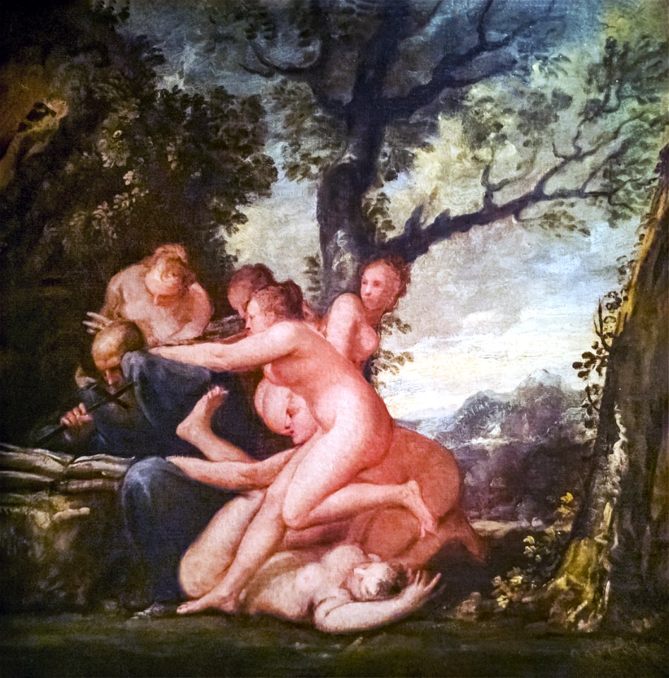 Ca' Rezzonico - Tentazioni di S.Antonio (Inv.087) - Pietro Liberi