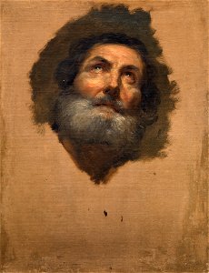 Cabeza de apóstol, de Anton Raphael Mengs. (Museo del Prado). Free illustration for personal and commercial use.