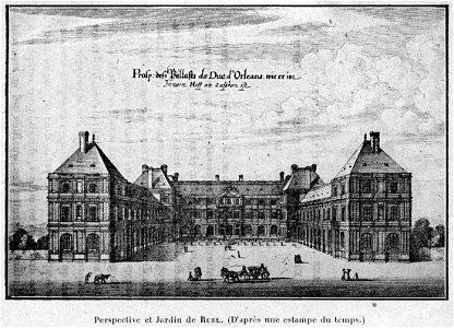 Cabanès, Éducation de Princes014 Perspective et jardin de Ruel