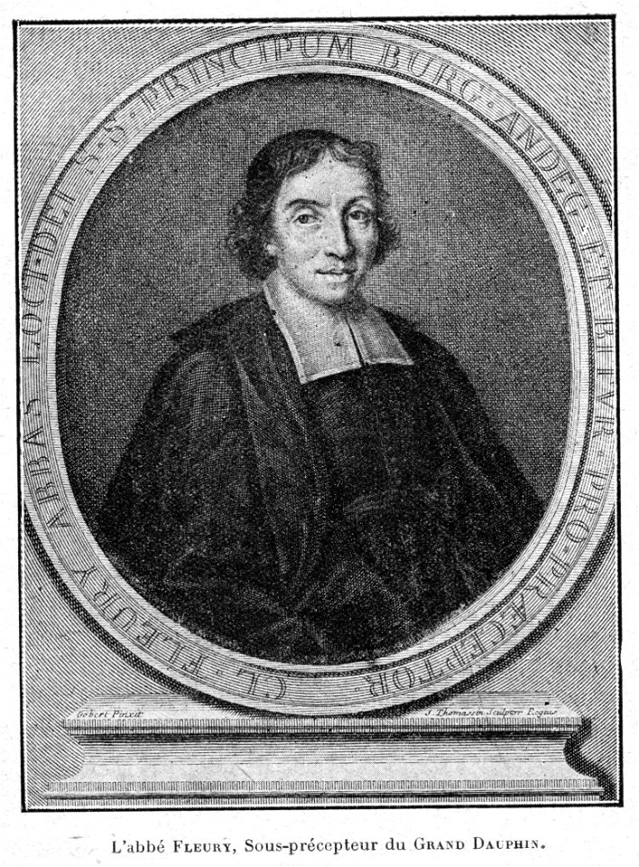 Cabanès, Éducation de Princes018 L'Abbé Fleury, Sous-précepteur du Grand Dauphin