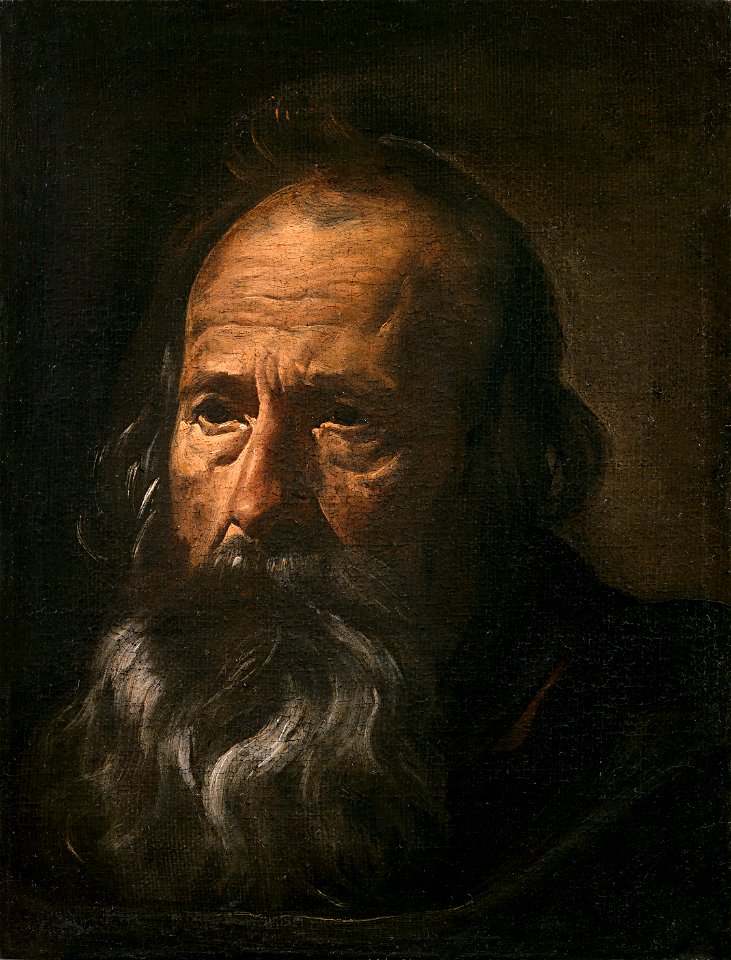 Cabeza de apóstol, by Diego Velázquez