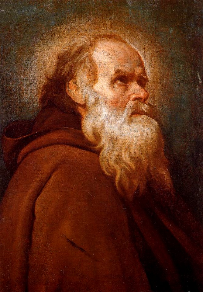 Cabeza de San Antonio Abad, by Diego Velázquez