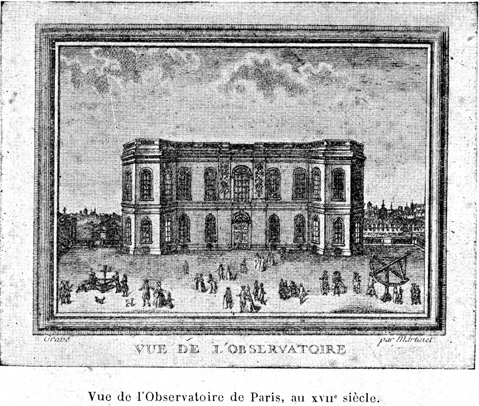 Cabanès, Éducation de Princes025 Vue de l´Observatoire de Paris au XVIIe s