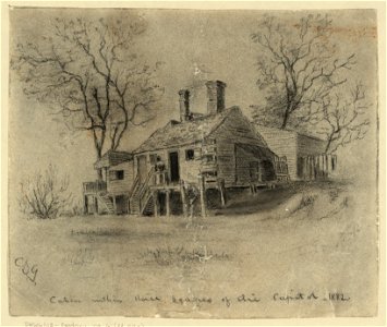 Cabin within three squares of the Capitol - 1882 LCCN2004661660