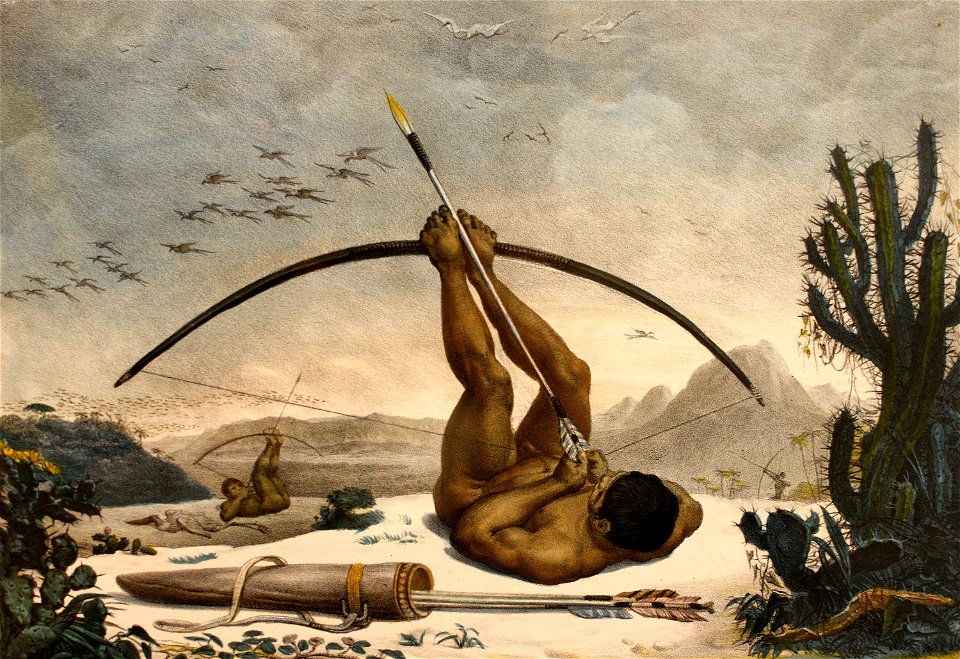 Caboclo by Jean-Baptiste Debret 1834
