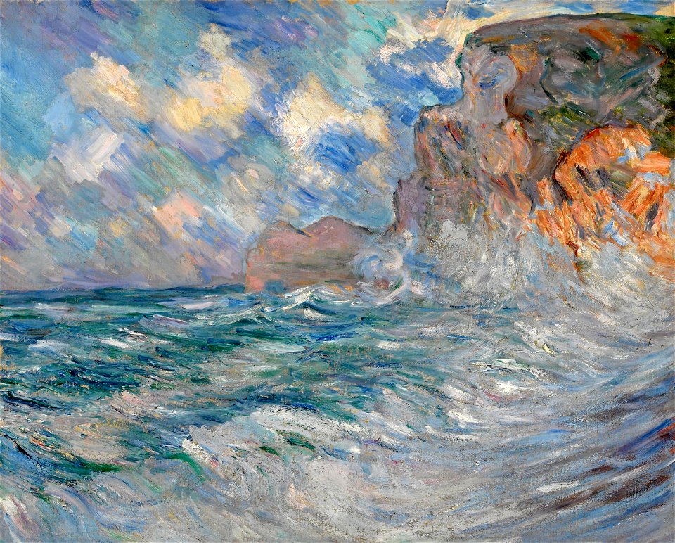 Lilla Cabot Perry - Cliffs at Etretat