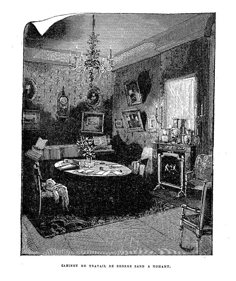 Cabinet de travail de George Sand