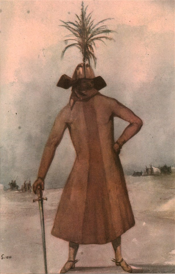 Cacique patagón, según Goupil