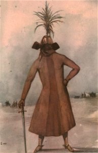 Cacique patagón, según Goupil