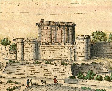 Caen chateau donjon 1702