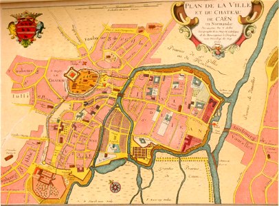 Caen Plan1705