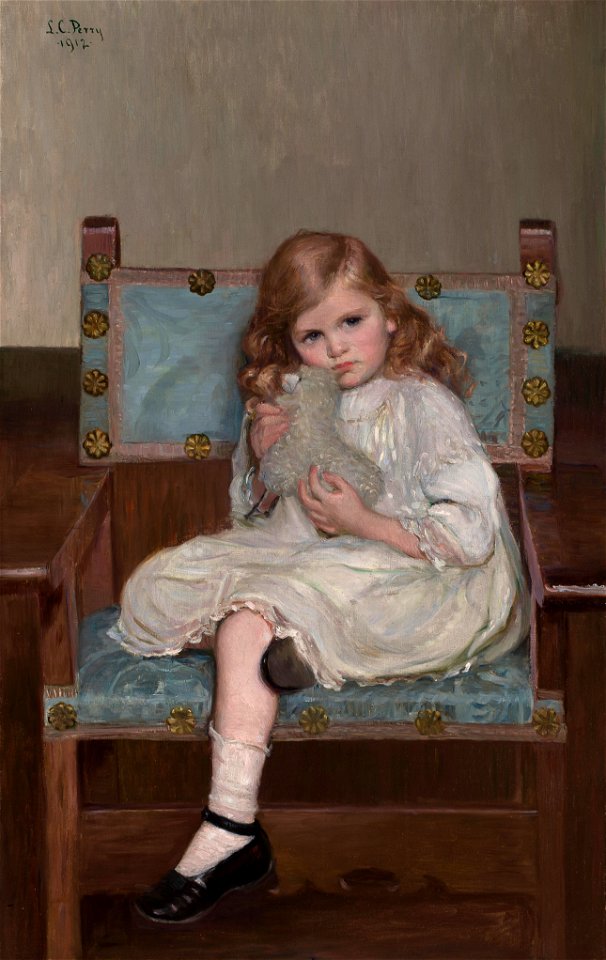 Lilla Cabot Perry - My Lamb (1912)