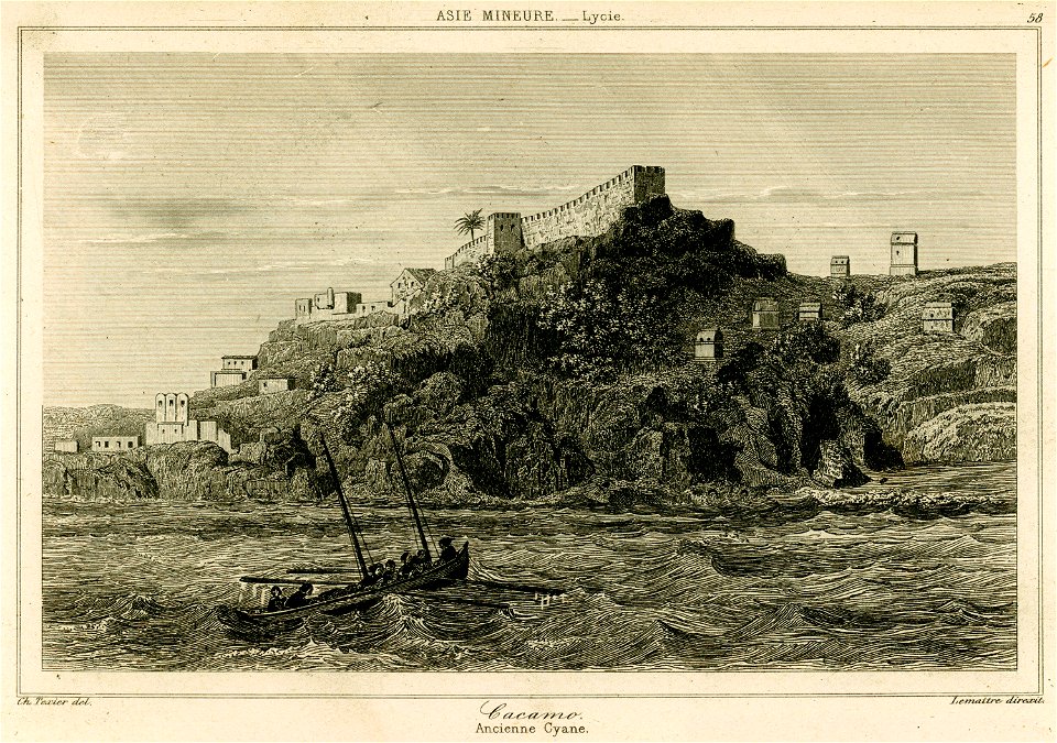 Cacamo ancienne Cyane - Texier Charles Félix Marie - 1882