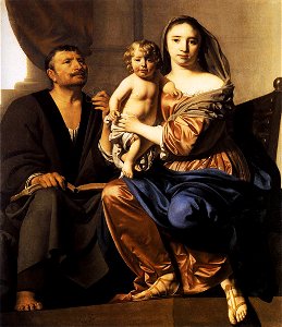 Caesar van Everdingen The Holy Family 1660