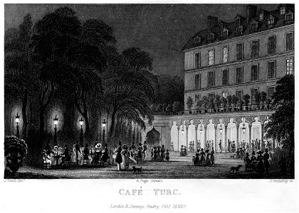 Café Turc, 1831