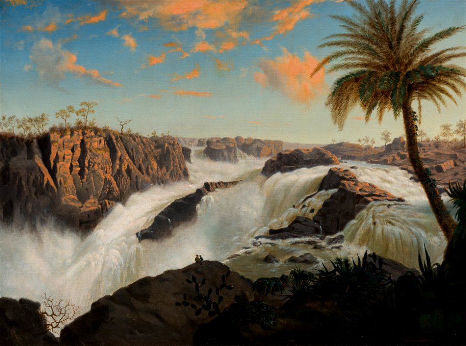 Cachoeira de Paulo Afonso, da Coleção Brasiliana Iconográfica