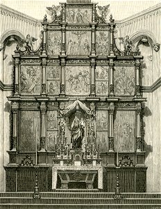 Cagliari cappella del Ss. Rosario, nella chiesa di San Domenico