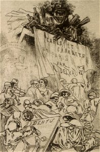Cafés et cabarets de Paris, 1862