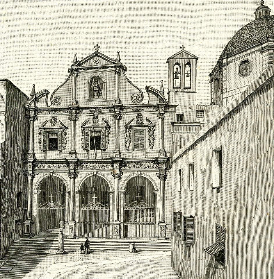 Cagliari chiesa ed ex-collegio gesuitico di San Michele